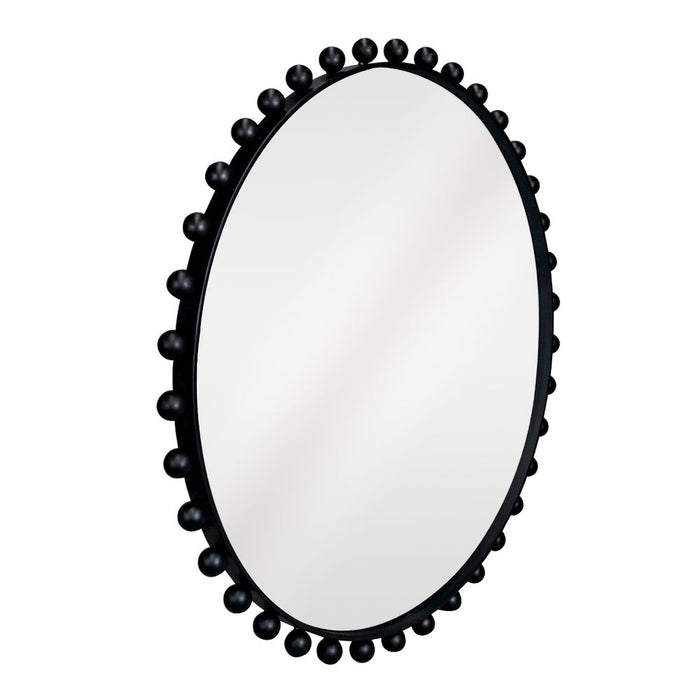 Birchgrove Wall Mirror Satin Black - 40521