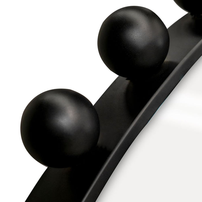 Birchgrove Wall Mirror Satin Black - 40521