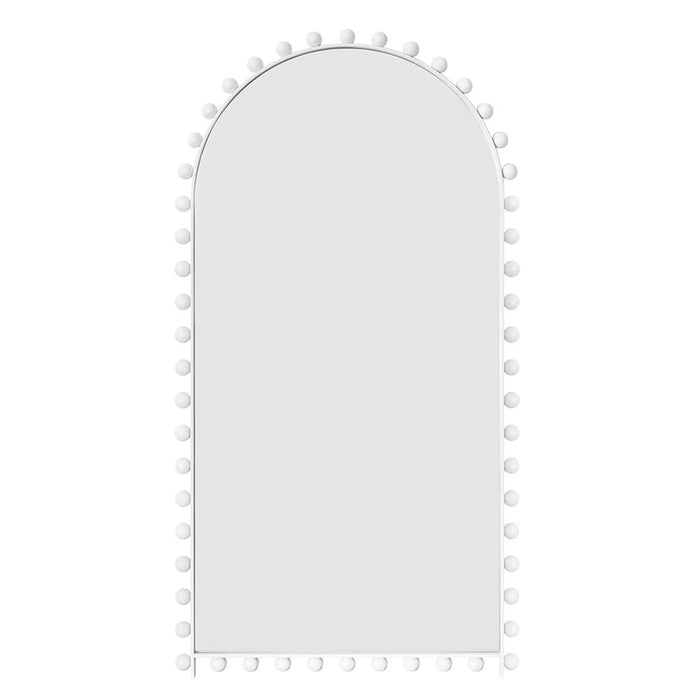 Birchgrove Floor Mirror Satin White - 40563