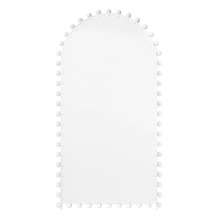 Birchgrove Floor Mirror Satin White - 40563