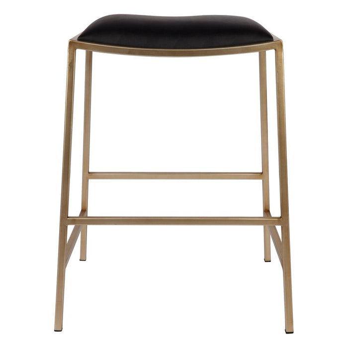 Kai Kitchen Stool Gold & Black - 32864