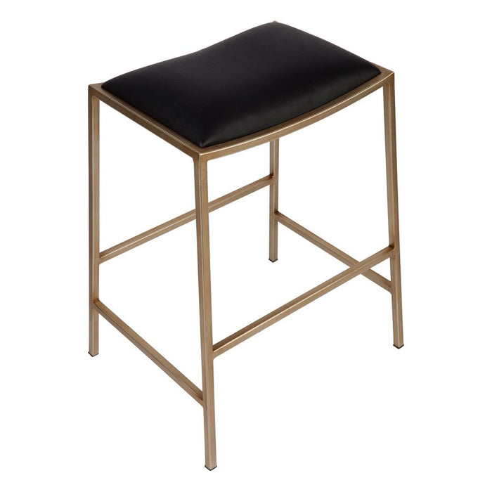 Kai Kitchen Stool Gold & Black - 32864