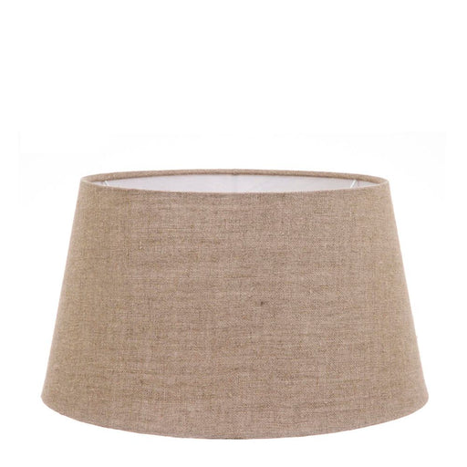 Buy Lamp Shades Australia XL Drum Lamp Shade (18x16x10.5 H) - Light Natural Linen - Linen Lamp Shade - ELSZ1816105LLEU