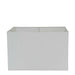 Buy Lamp Shades Australia XL Rectangle Lamp Shade (18x8x10 H) - Textured Ivory - Linen Lamp Shade - ELSZRECT18IVEU