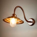 Buy Exterior Wall Lights Australia Monteray Outdoor 1 Light Sconce Dark Brass - ELPIM50224ABD