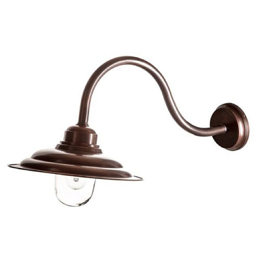 Buy Exterior Wall Lights Australia Monteray Outdoor 1 Light Sconce Dark Brass - ELPIM50224ABD
