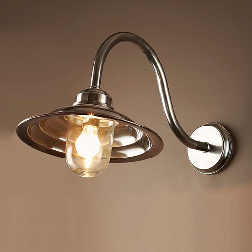 Buy Exterior Wall Lights Australia Monteray Outdoor 1 Light Sconce Antique Silver - ELPIM50224AS