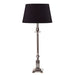 Buy Table Lamps Australia Canterbury Table Lamp Base Only - Antique Silver/Dark Natural - ELPIM50293AS