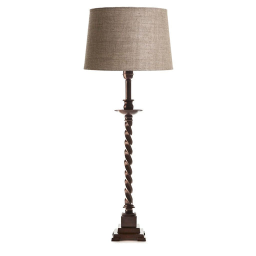 Buy Table Lamps Australia Roxbury Twisted Candlestick Table Lamp Base Only - Bronze, Brass - ELPIM50358ABD