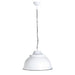 Buy Pendant Lights Australia Brasserie 1 Light Pendant Large White - ELANK39900WHT