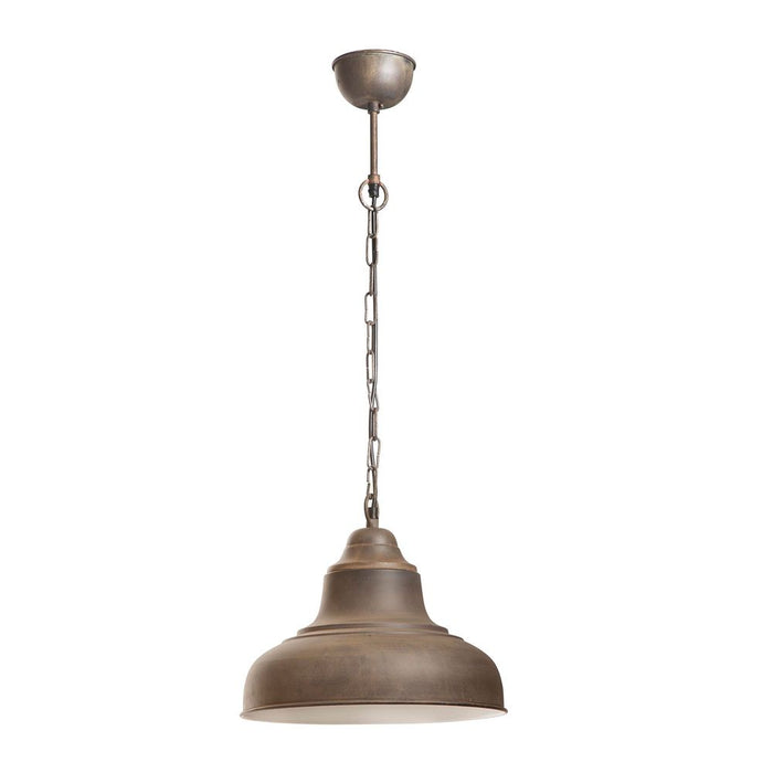 Buy Pendant Lights Australia Brasserie 1 Light Pendant Small Rust - ELANK39901RUST