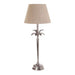 Buy Table Lamps Australia Casablanca 1 Light Antique Silver - Tall Slender Palm Tree Table Lamp Base Only - ELANK58785ANTSIL
