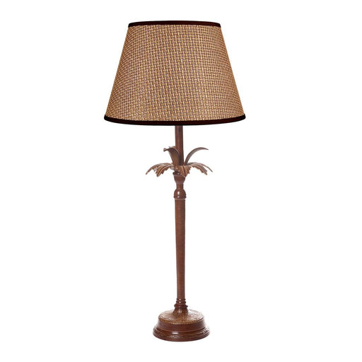 Buy Table Lamps Australia Casablanca 1 Light Table Lamp Base Brown - ELANK58785BRN