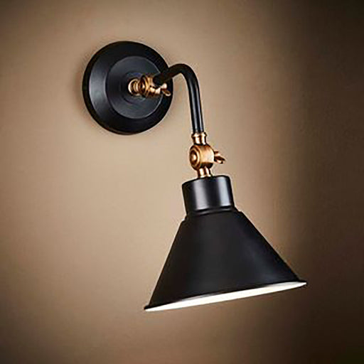 Buy Wall Sconce Australia Nevada 1 Light Wall Light Black - ELANK60139