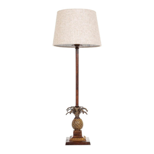 Buy Table Lamps Australia Caribbean - Brown Pineapple Table Lamp Base Only - ELANK62178BRN
