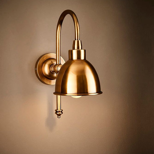 Buy Wall Sconce Australia Austin 1 Light Wall Light Brass - ELANK64331