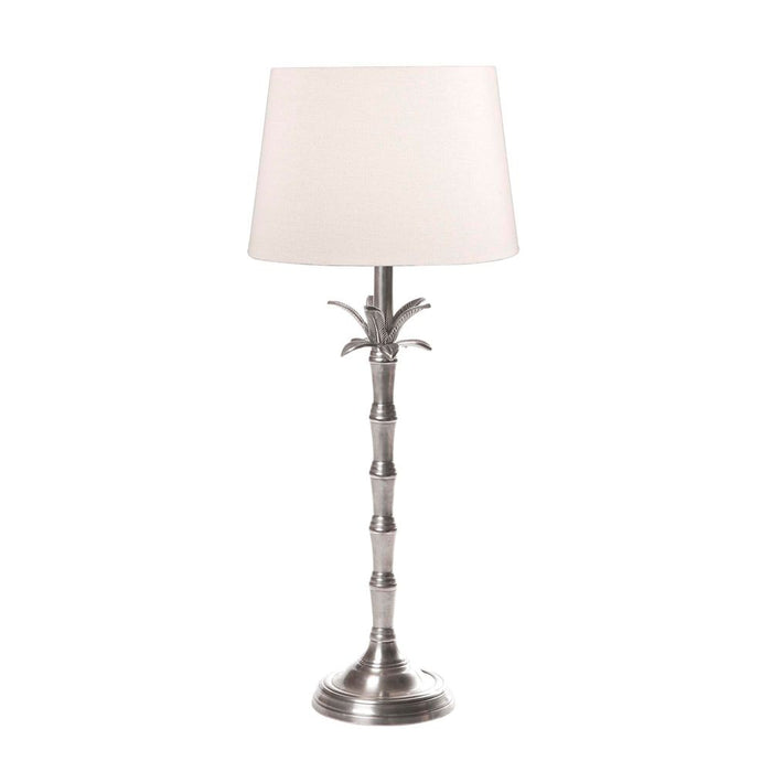 Buy Table Lamps Australia Bahama 1 Light Table Lamp Base Silver - ELANK60416116AS
