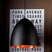 Buy Pendant Lights Australia Egg 1 Light Pendant Black Copper - ELAWEGGBLKCOP