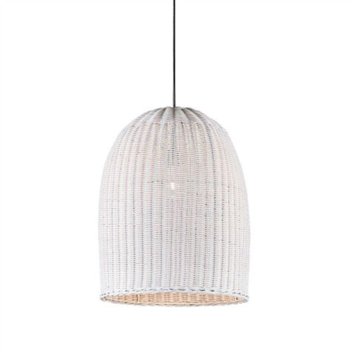 Buy Pendant Lights Australia Bowerbird 1 Light Pendant Medium White - ELBER719970