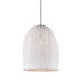 Buy Pendant Lights Australia Bowerbird 1 Light Pendant Medium White - ELBER719970