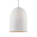 Buy Pendant Lights Australia Bowerbird 1 Light Pendant Large White - ELBER719980