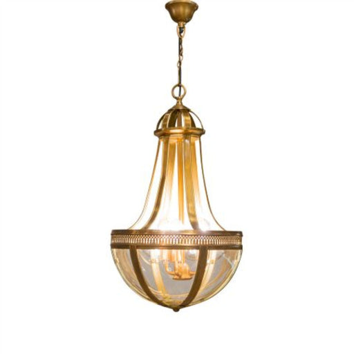 Buy Chandeliers Australia Doma 3 Light Pendant Medium Brass - ELCIT4654MAB