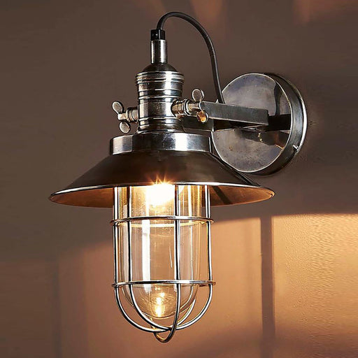 Buy Wall Sconce Australia Maine Sconce Antique Silver - ELPIM50531AS
