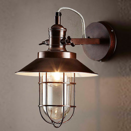 Buy Wall Sconce Australia Maine Sconce Bronze - ELPIM50531COP