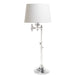 Buy Table Lamps Australia Macleay 1 Light Swing Arm Table Lamp Base Only Antique Silver - ELPIM50592AS