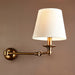 Buy Swing Arm Wall Lights Australia Portland 1 Light 1 Light Swing Arm Sconce Base Brass - ELPIM50764AB