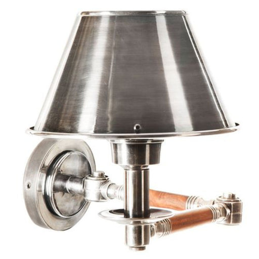 Buy Wall Sconce Australia Benton 1 Light Swing Arm Sconce Antique Silver - ELPIM50824AS