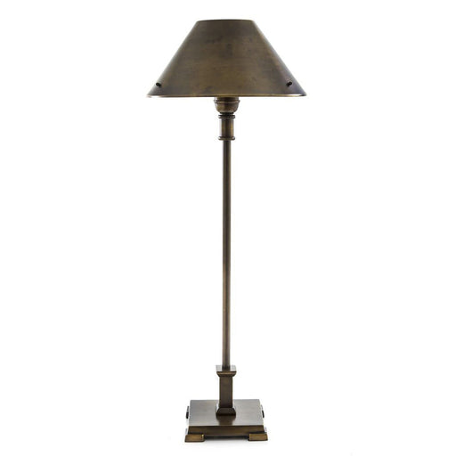 Buy Table Lamps Australia Bruxelles 1 Light Table Lamp Dark Antique Brass - ELPIM50833ALB