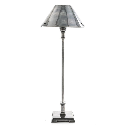 Buy Table Lamps Australia Bruxelles 1 Light Table Lamp Dark Antique Silver - ELPIM50833AS