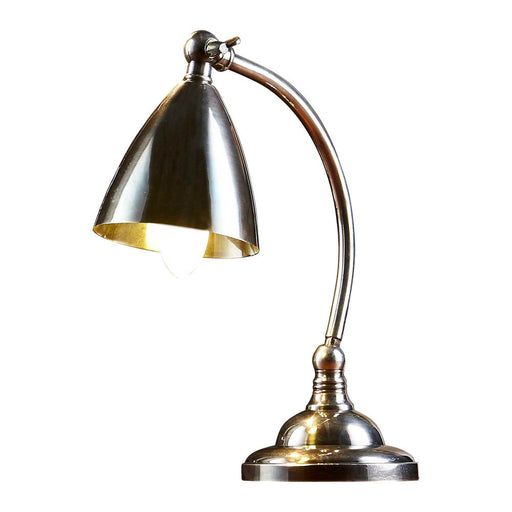 Buy Desk Lamps Australia Brentwood Desk Lamp with Metal Cone Shade - Antique Silver - ELPIM57210AS