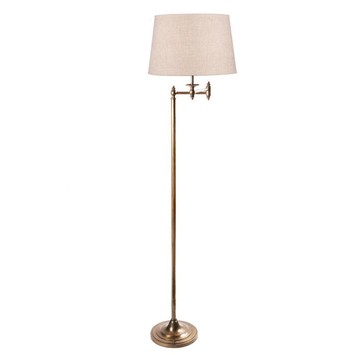 Buy Floor Lamps Australia Macleay Floor Lamp Base Only - Antique Brass - ELPIM57544AB