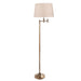 Buy Floor Lamps Australia Macleay Floor Lamp Base Only - Antique Brass - ELPIM57544AB