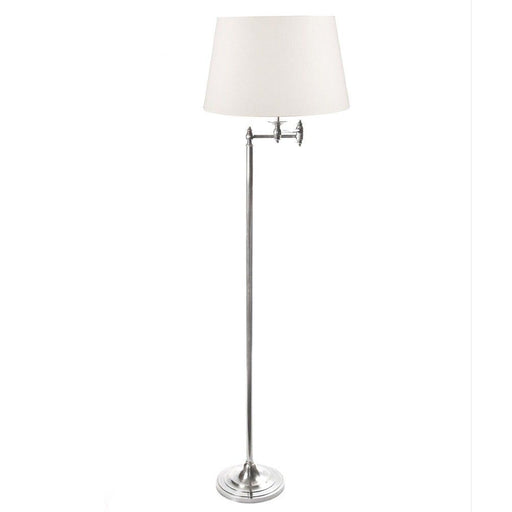 Buy Floor Lamps Australia Macleay Floor Lamp Base Only - Antique Silver - ELPIM57544AS