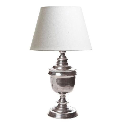Buy Table Lamps Australia Sheffield Brass Urn Table Lamp Base Only - Antique Silver - ELPIM58269AS
