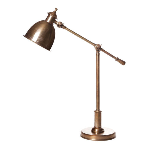 Buy Desk Lamps Australia Vermont Desk Lamp Antique Brass - ELPIM59162AB