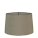 Buy Lamp Shades Australia Large Drum Lamp Shade (16x14x10 H) - Dark Natural Linen - Linen Lamp Shade - ELSZ161410NLEU