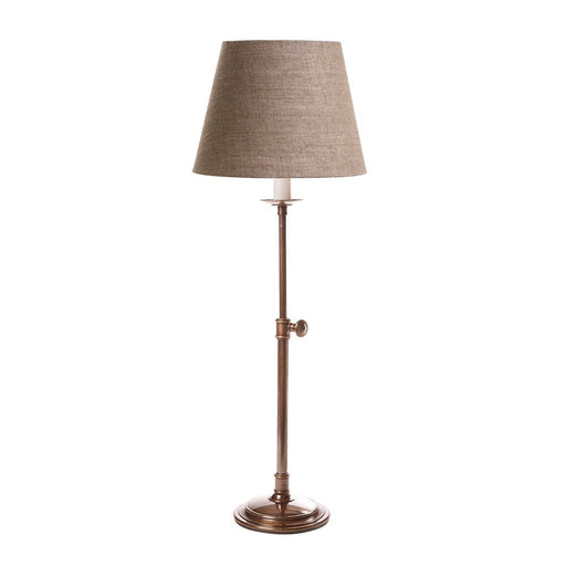 Buy Table Lamps Australia Davenport 1 Light Table Lamp Base Only - Antique Brass - ELPIM59910AB