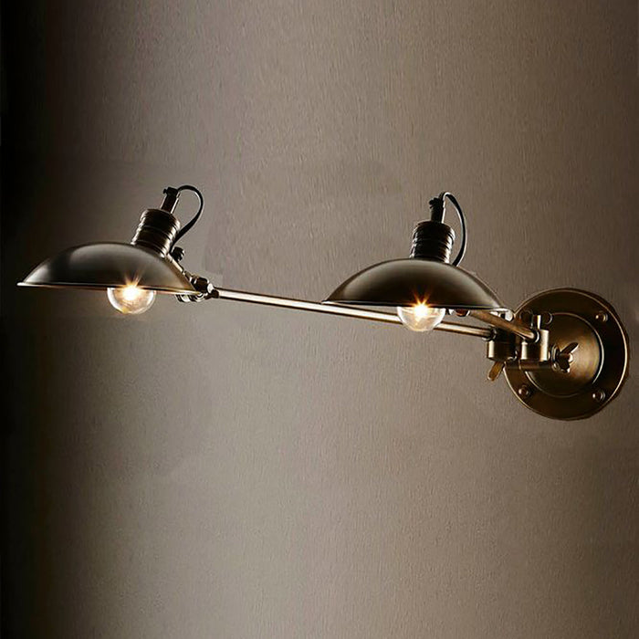 Buy Wall Sconce Australia Remington Double Arm Wall Light Silver - ELPIM59939AS