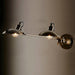 Buy Wall Sconce Australia Remington Double Arm Wall Light Silver - ELPIM59939AS