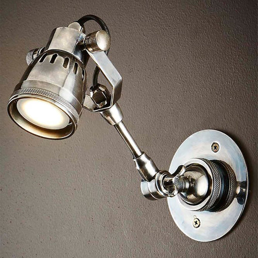 Buy Spotlights Australia Seattle Long Arm Wall Light Silver - ELPIM59979AS
