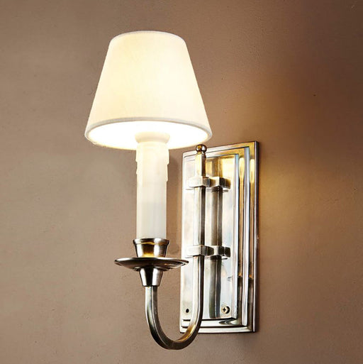 Buy Wall Sconce Australia East Borne 1 Light Sconce Base Antique Silver - ELPIM901AS