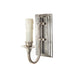 Buy Wall Sconce Australia East Borne 1 Light Sconce Base Antique Silver - ELPIM901AS