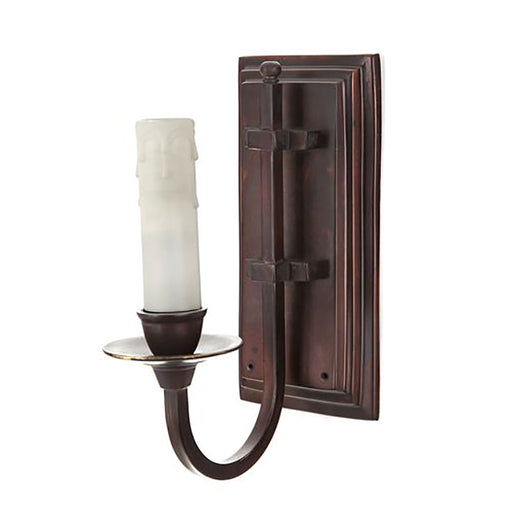 Buy Wall Sconce Australia East Borne 1 Light Sconce Base Bronze - ELPIM901FLBR