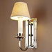 Buy Wall Sconce Australia East Borne 1 Light Sconce Base Nickel - ELPIM901SN