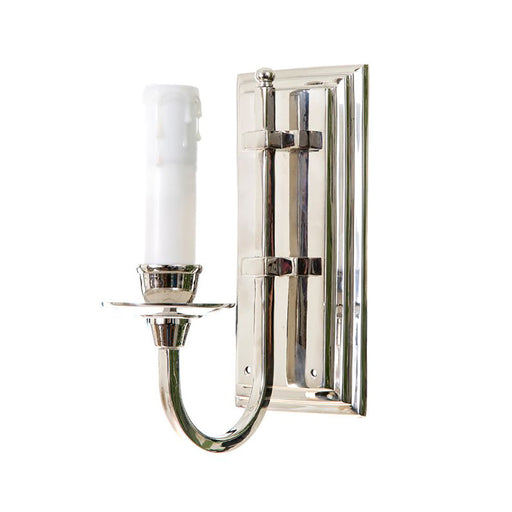 Buy Wall Sconce Australia East Borne 1 Light Sconce Base Nickel - ELPIM901SN