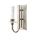 Buy Wall Sconce Australia East Borne 1 Light Sconce Base Nickel - ELPIM901SN